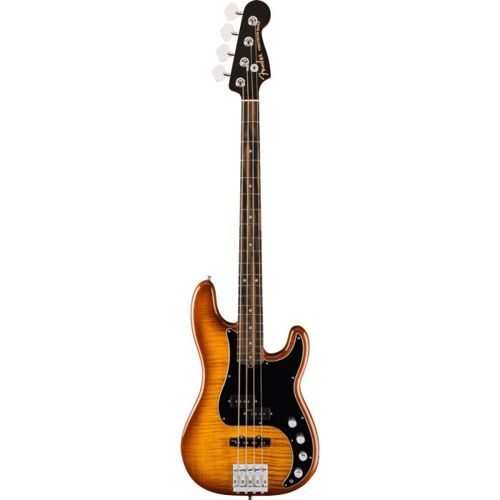 Fender FSR American Ultra Precision Bass EB, Tigers Eye front view