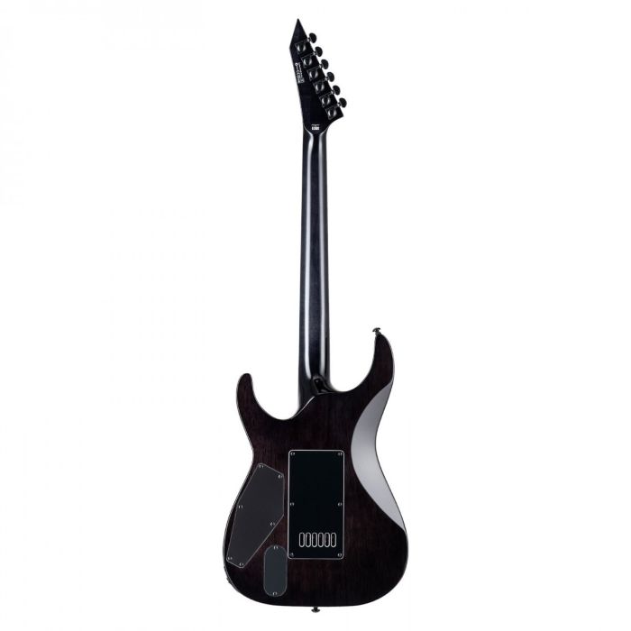 ESP LTD MH-1000 Evertune FM Charcoal Burst Electric Guitar Back