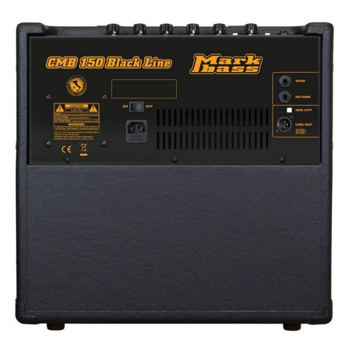 Markbass CMB 121 Black Line 150w Bass Combo rear view