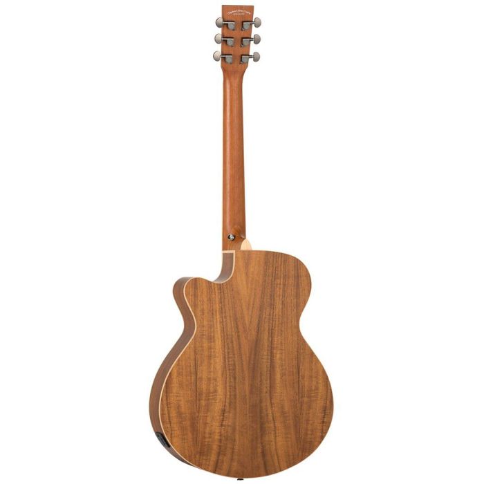 Tanglewood TRU4CE AK Electro Acoustic Guitar, All Koa rear view