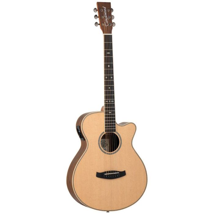 Tanglewood TRU4CE BW Electro Acoustic Guitar, Natural front view