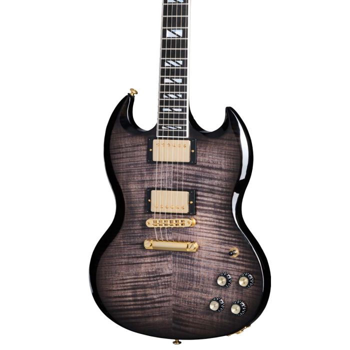 Gibson SG Supreme Translucent Ebony Burst Body