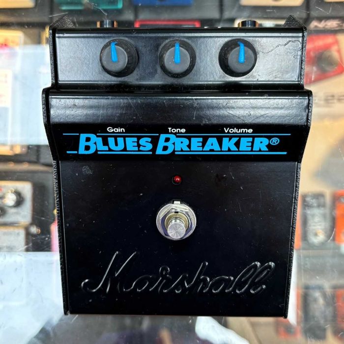 Pre-Owned Marshall Blues Breaker V1 Pedal, 1992 top-down view