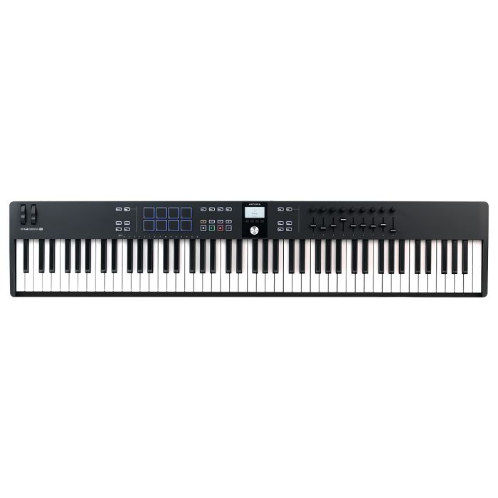 Arturia Keylab Essential 88 MK3 MIDI Keyboard, Black Front
