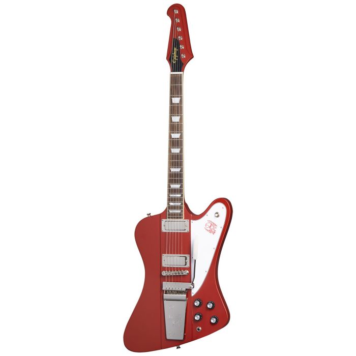 Epiphone 1963 Firebird V Maestro Vibrola Ember Red, front view