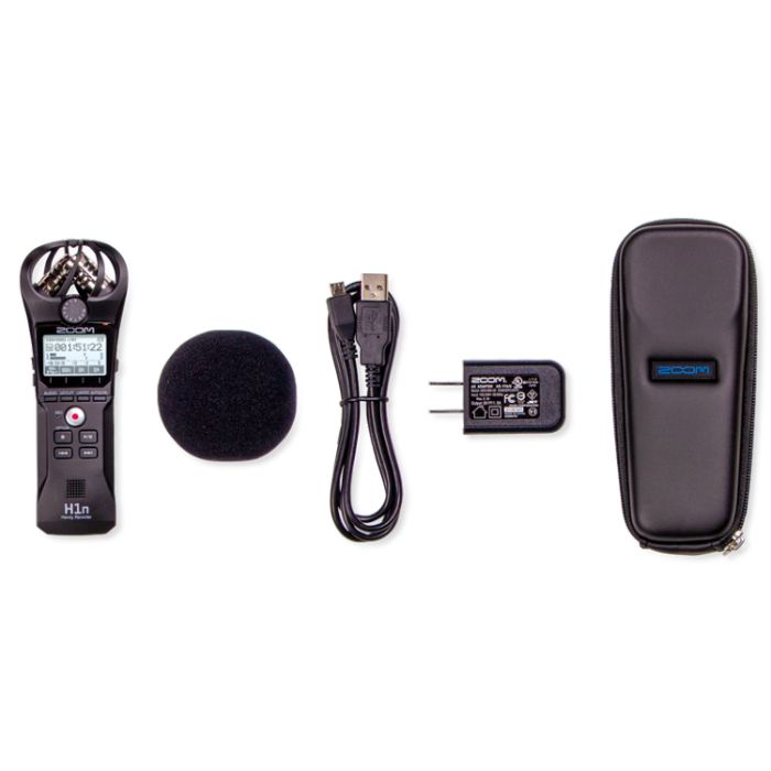 Zoom H1n-VP Handy Recorder with Accessories Overview
