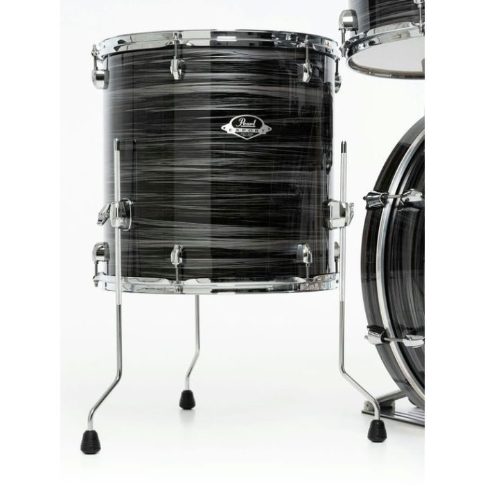 Pearl Export 5 Piece Drum Kit 22" inc HWP-834 and SBR Cymbals Graphite Silver Twist 16" floor