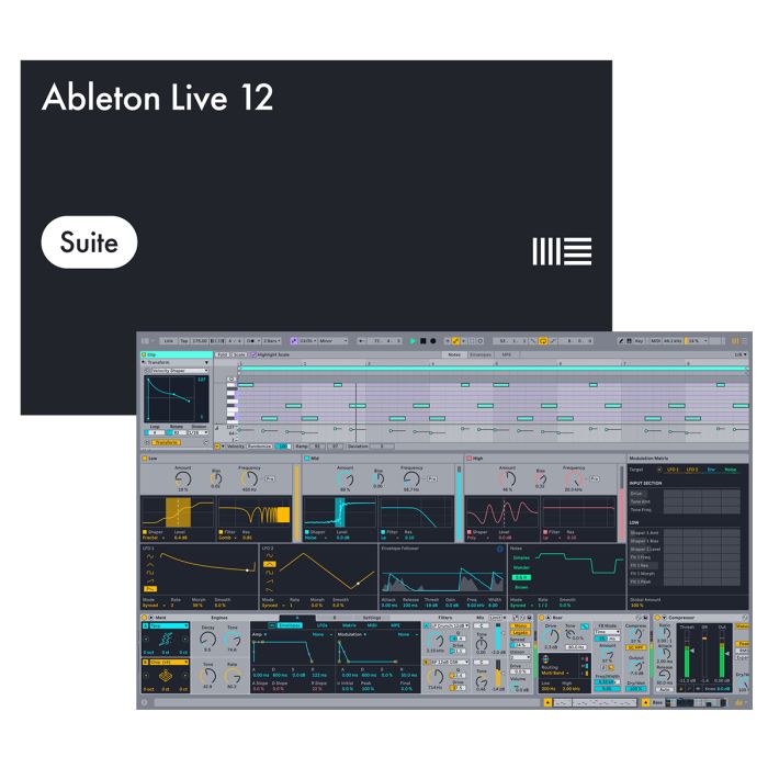 Ableton Live 12 Suite, UPG from Live Lite Digital Download