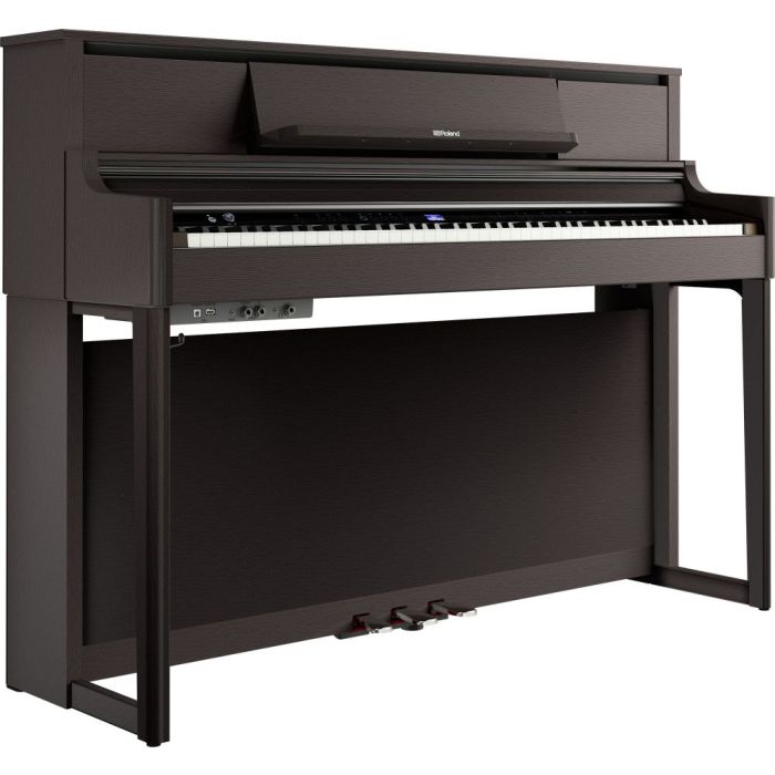 Roland LX-5-DR Upright Piano Dark Rosewood