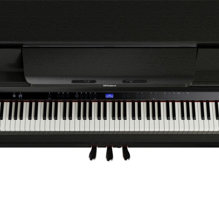 Roland LX-6-CH Luxury Upright Piano Charcoal Black
