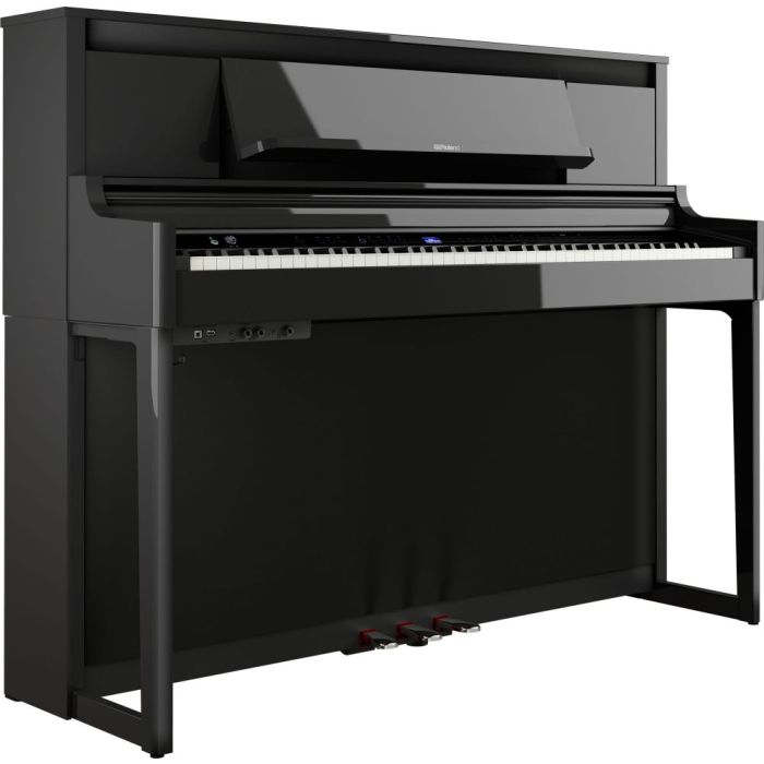 Roland LX-6-PE Luxury Upright Piano Polished Ebony