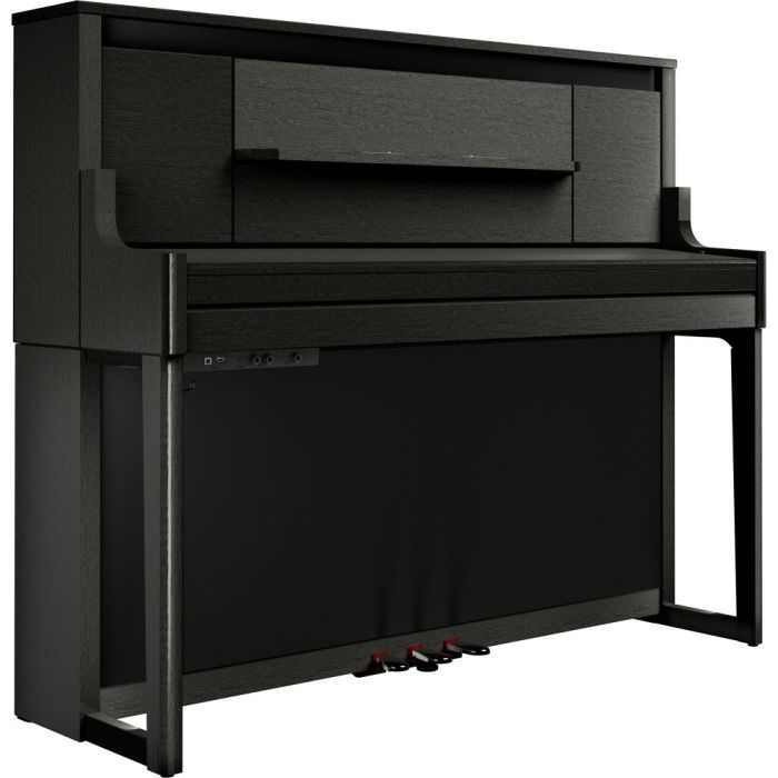 Roland LX-9-CH Luxury Upright Piano Charcoal Black