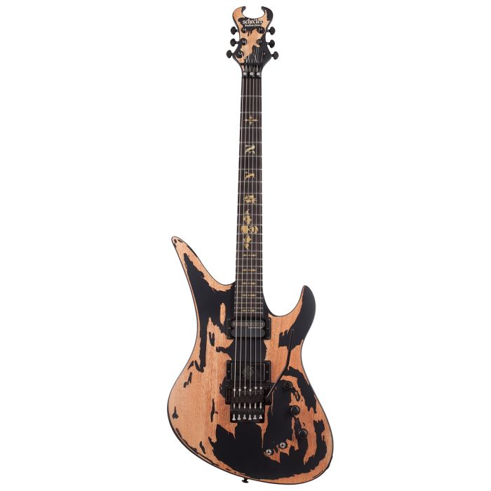 Schecter Synyster Gates Custom-S Distressed Satin Black