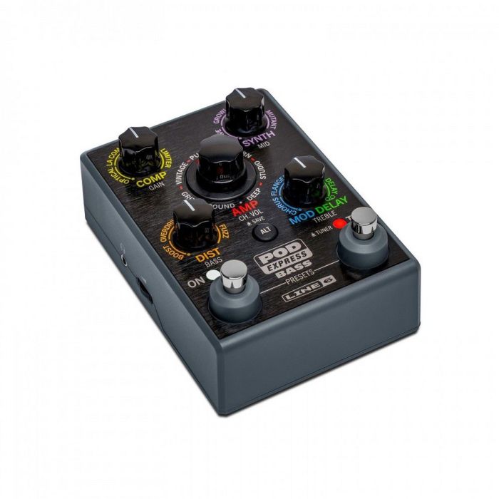 Line 6 POD Express Bass Amp And Effects Processor right-angled view