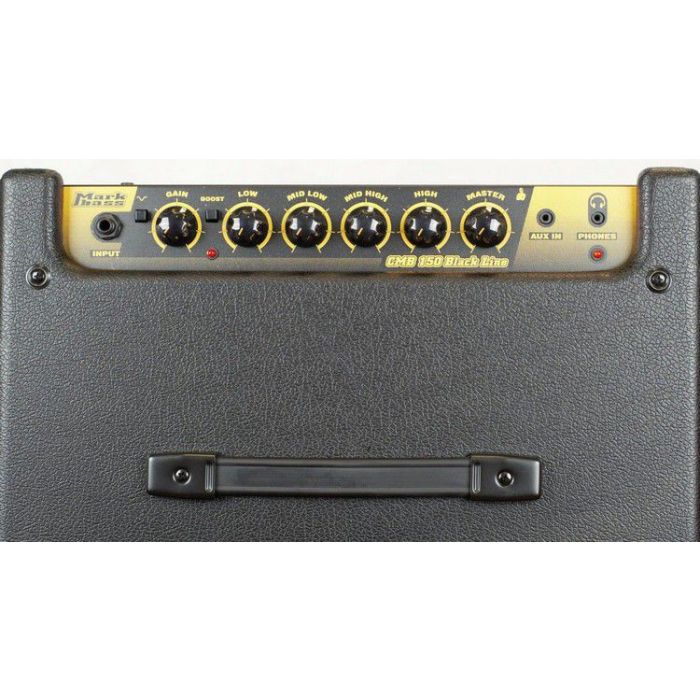 Markbass CMB 151 Black Line 150W 1x15 Bass Amplifier top-down view