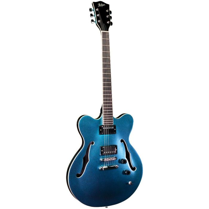 Hofner Verythin Pearl Blue UK Exclusive, front view