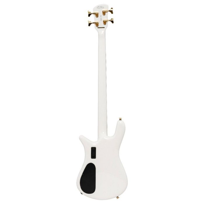 Spector Bass Euro 4 Classic Solid White Gloss, rear view