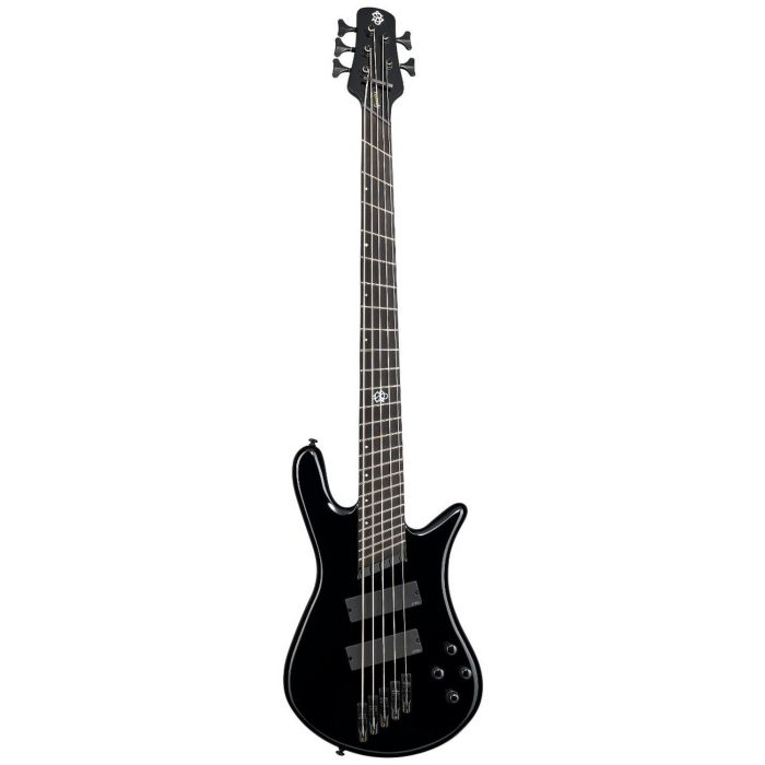 Spector NS Dimension HP 5 Solid Black Gloss, front view