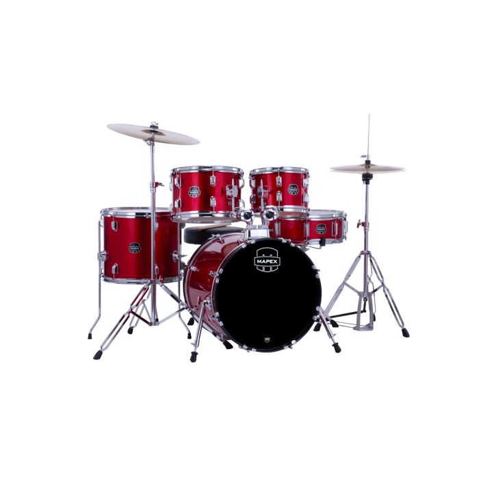 Mapex Comet Series Infra Red Kit 18" Inc Hardware, Drum Throne and Cymbals front