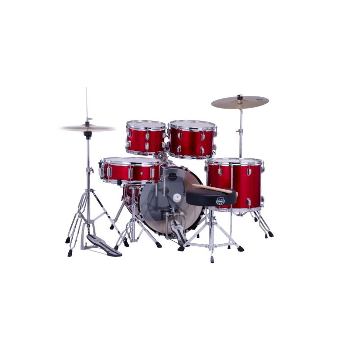 Mapex Comet Series Infra Red Kit 18" Inc Hardware, Drum Throne and Cymbals back