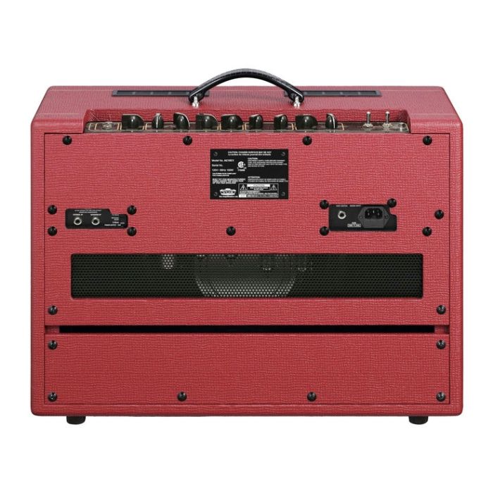 Vox AC15 Classic Vintage Red Guitar Amplifier back