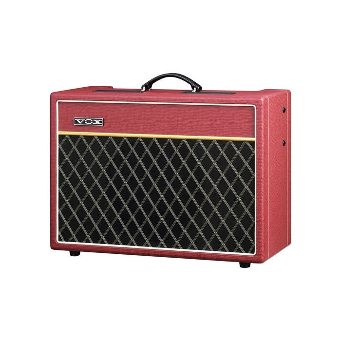 Vox AC15 Classic Vintage Red Guitar Amplifier front side