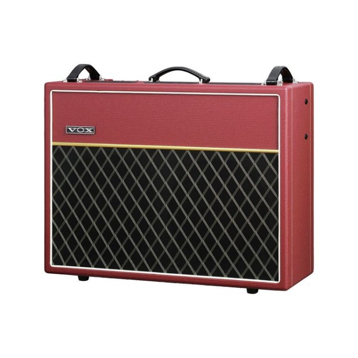 Vox AC30 Classic Vintage Red Guitar Amplifier front side
