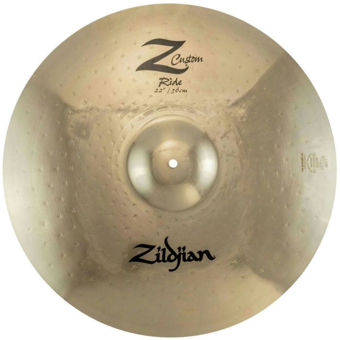 Zildjian 22 Inch Z Custom Ride top
