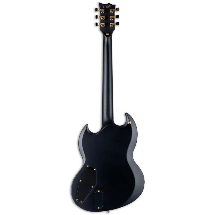 ESP LTD Viper-1000 Electric Guitar, Vintage Black rear view