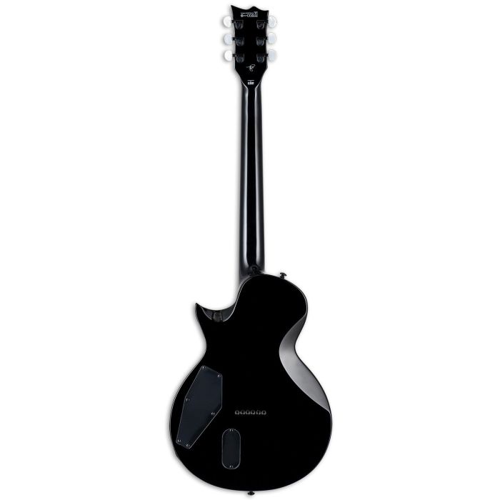 ESP LTD TED-EC Ted Aguilar Electric Guitar, Black rear view