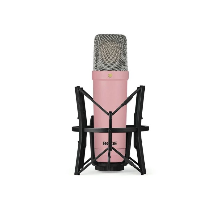 Rode NT1 Signature Series Condenser Microphone - Pink shock cage