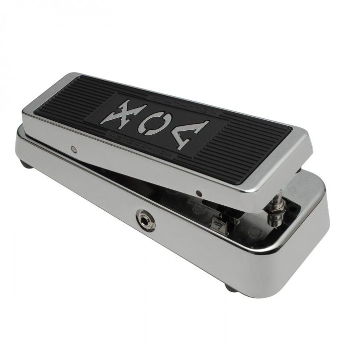 VOX Ltd Edition VMR-1 Real McCoy Wah Pedal, All Silver left-angled view
