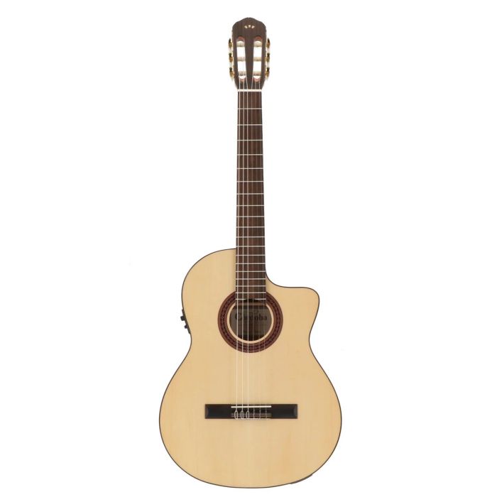 Cordoba C5-CET Limited Natural Electro Acoustic front view