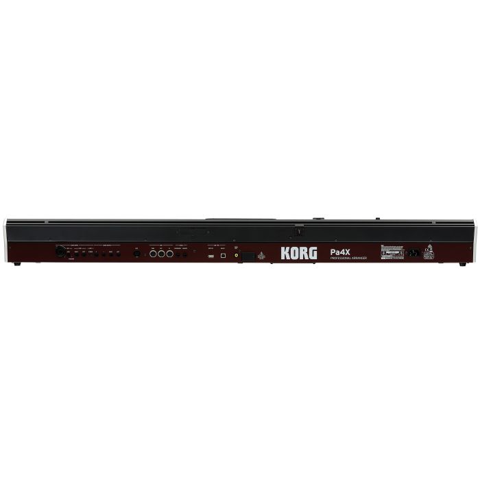 Korg Pa4X Oriental Professional Arranger Keyboard 76 Keys Rear