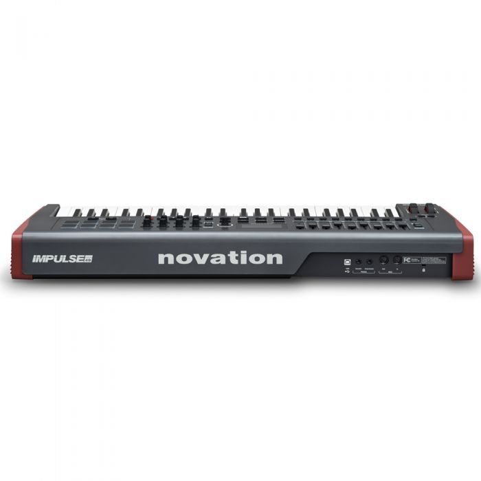 Novation Impulse 49 USB MIDI Keyboard Rear