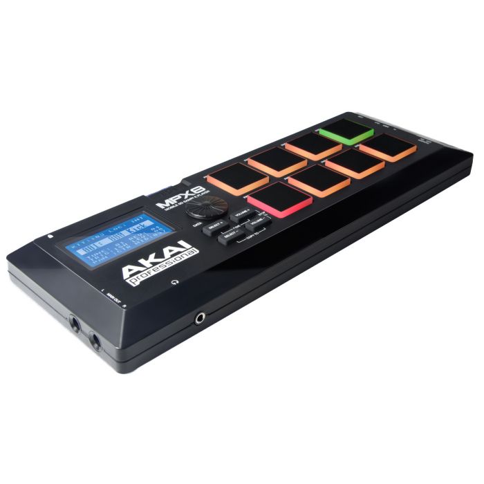Akai MPX8 Sampler and MIDI Controller Angle