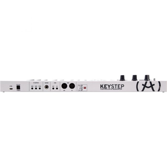 Arturia Keystep MIDI Keyboard Controller Rear