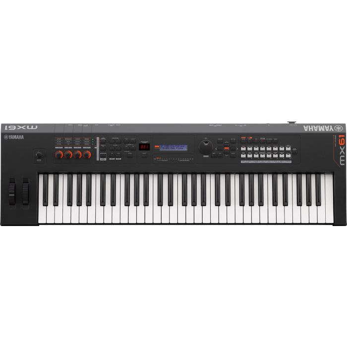 Yamaha MX61 Version 2 Synthesizer 61 Key Edition, Black
