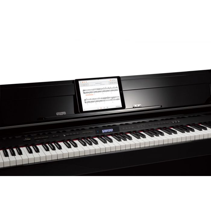 Roland DP603-PE Digital Piano, Gloss Black iPad