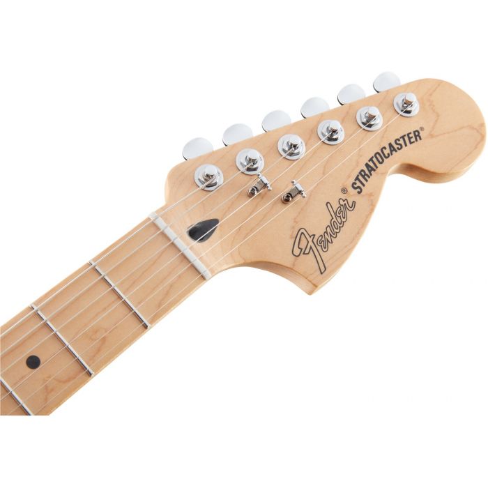 Fender Deluxe Roadhouse Stratocaster in Olympic White Headstock