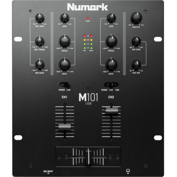Numark M101 Mixer, Black