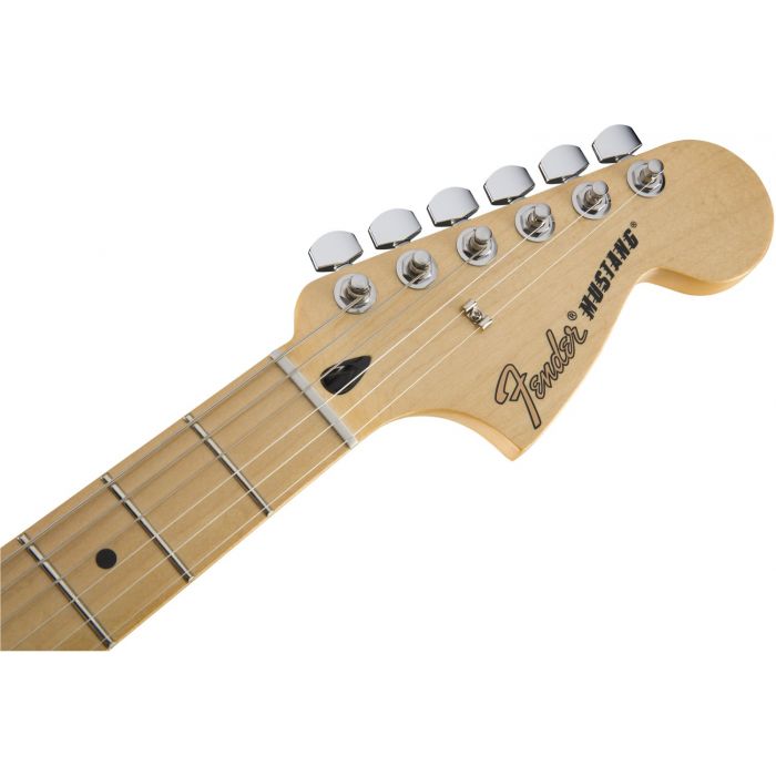 Fender Offset Series Mustang Maple Fretboard Headstock