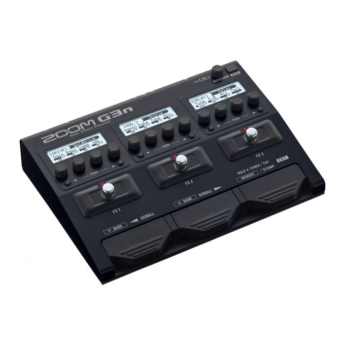 Zoom G3n Multi-Effects Processor Angle
