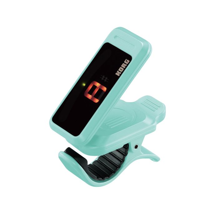 Korg Pitchclip 2 Canned Clip-On Tuner, Light Blue