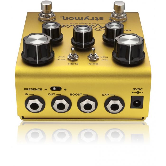 Strymon Riverside Multistage Drive Pedal back connections