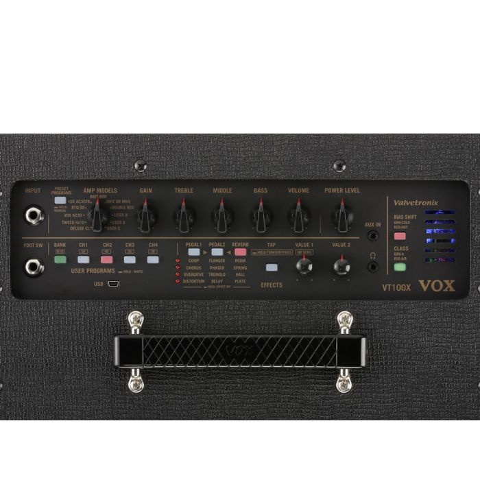 Vox VT20X Guitar Amplifier Combo Panel