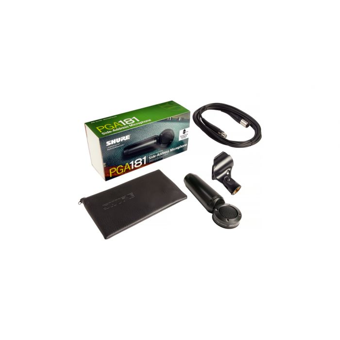 Shure PGA181 Side-Address Cardioid Condenser with Accessories