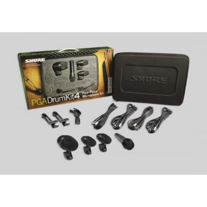 Shure PGADRUMKIT4 Drum Microphone Kit With Box