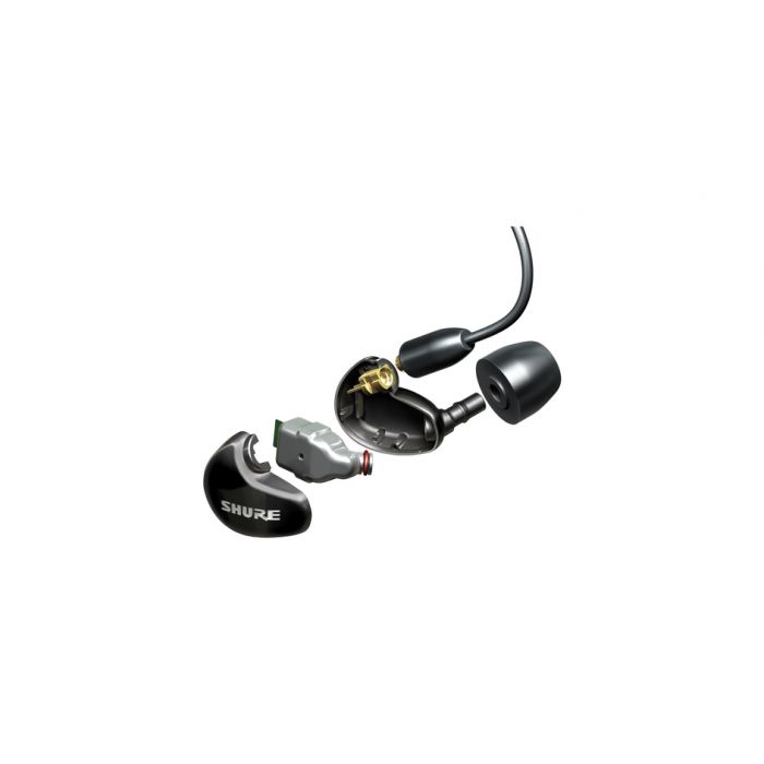 Shure SE315 In Ear Headphones - Black Components