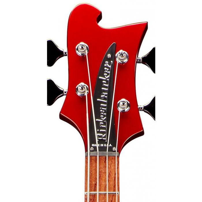 Rickenbacker 4004 Laredo Bass Ruby Red Headstock